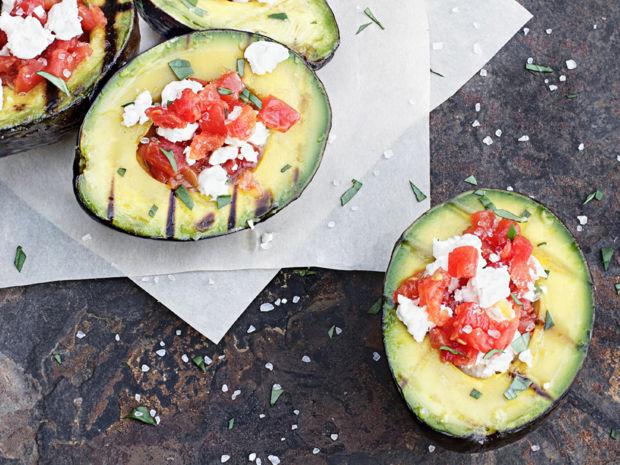 Rezeptbild: Gegrillte Avocado