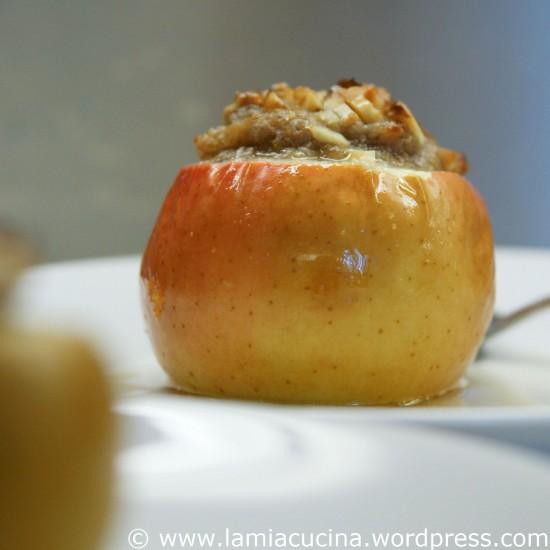Rezeptbild: Bratapfel mit Marroni-Nussfüllung