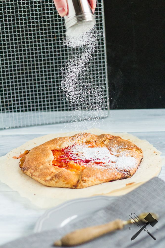 Rezeptbild: Blutorangen Galette