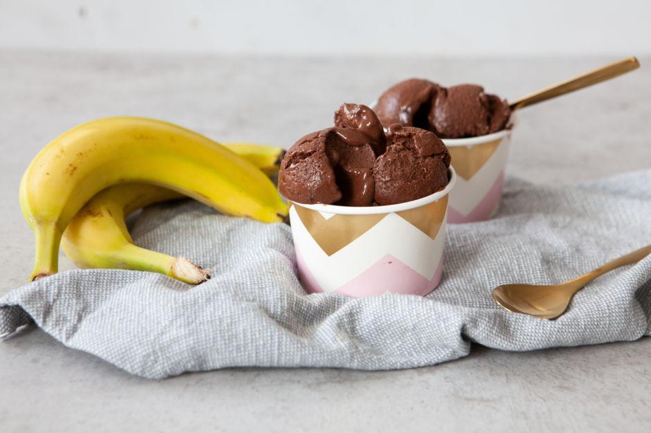 Rezeptbild: Vegane Schoko-Nicecream