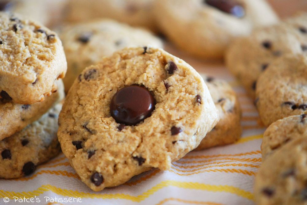 Rezeptbild: Hafer-Cookies mit Schokostückchen