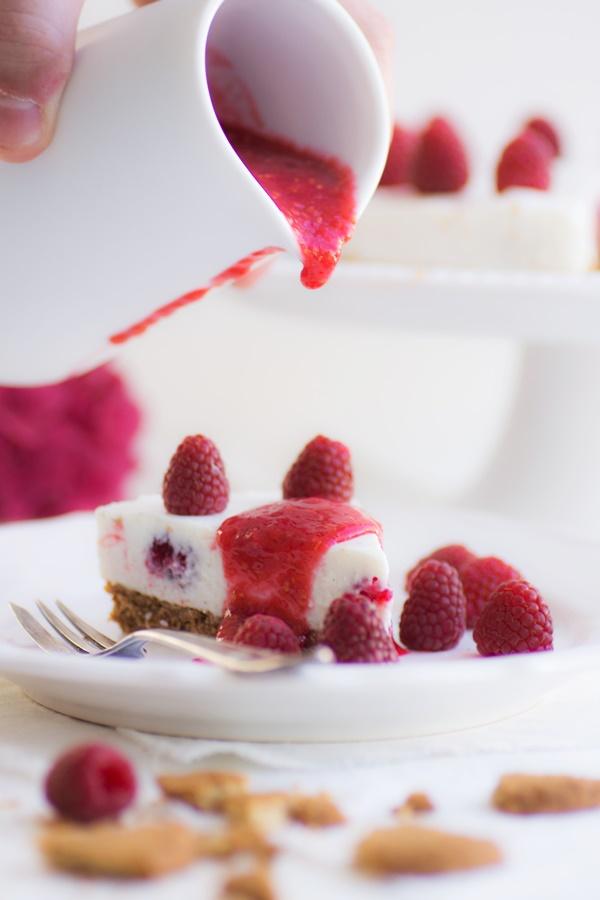 Rezeptbild: Joghurt-Törtchen mit Himbeeren