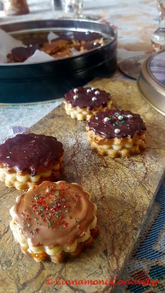 Rezeptbild: Walnuss Marzipan Plätzchen