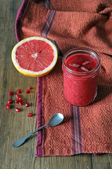Rezeptbild: Power Smoothie mit Goji-Beeren