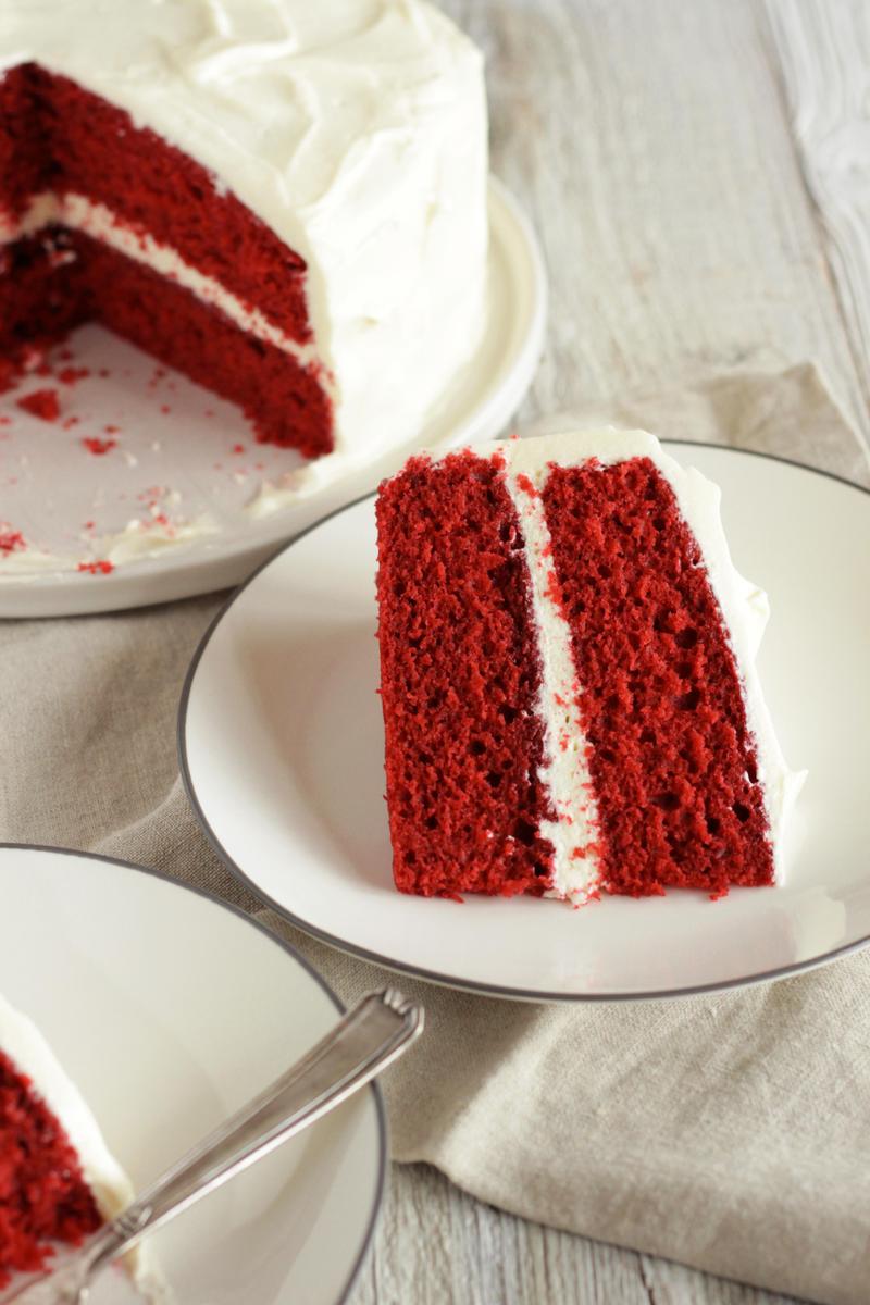 Rezeptbild: Red Velvet Cake mit Cream Cheese Frosting