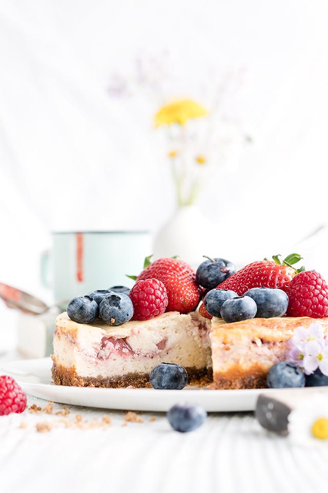 Rezeptbild: Berry-Cheesecake