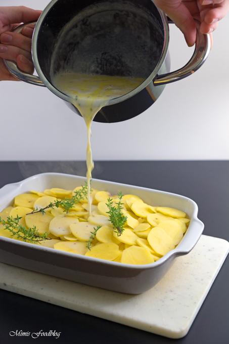Rezeptbild: Kartoffelgratin
