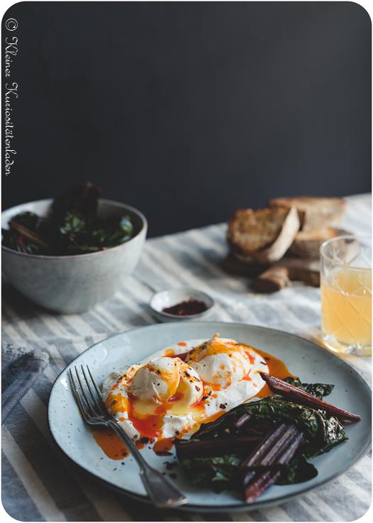 Rezeptbild: Çılbır ~ türkische pochierte Eier