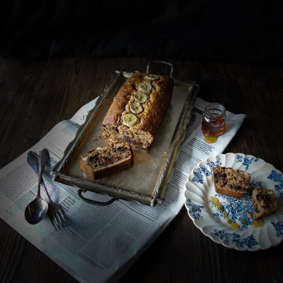 Rezeptbild: SCHNELLES BANANENBROT