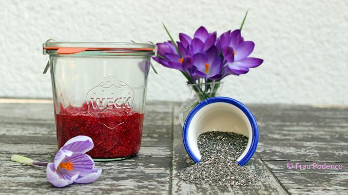Rezeptbild: Himbeermarmelade ohne Zucker