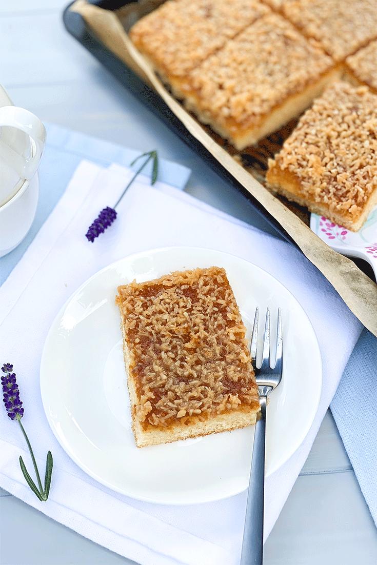 Rezeptbild: Dänischer Traumkuchen – Drømmekage