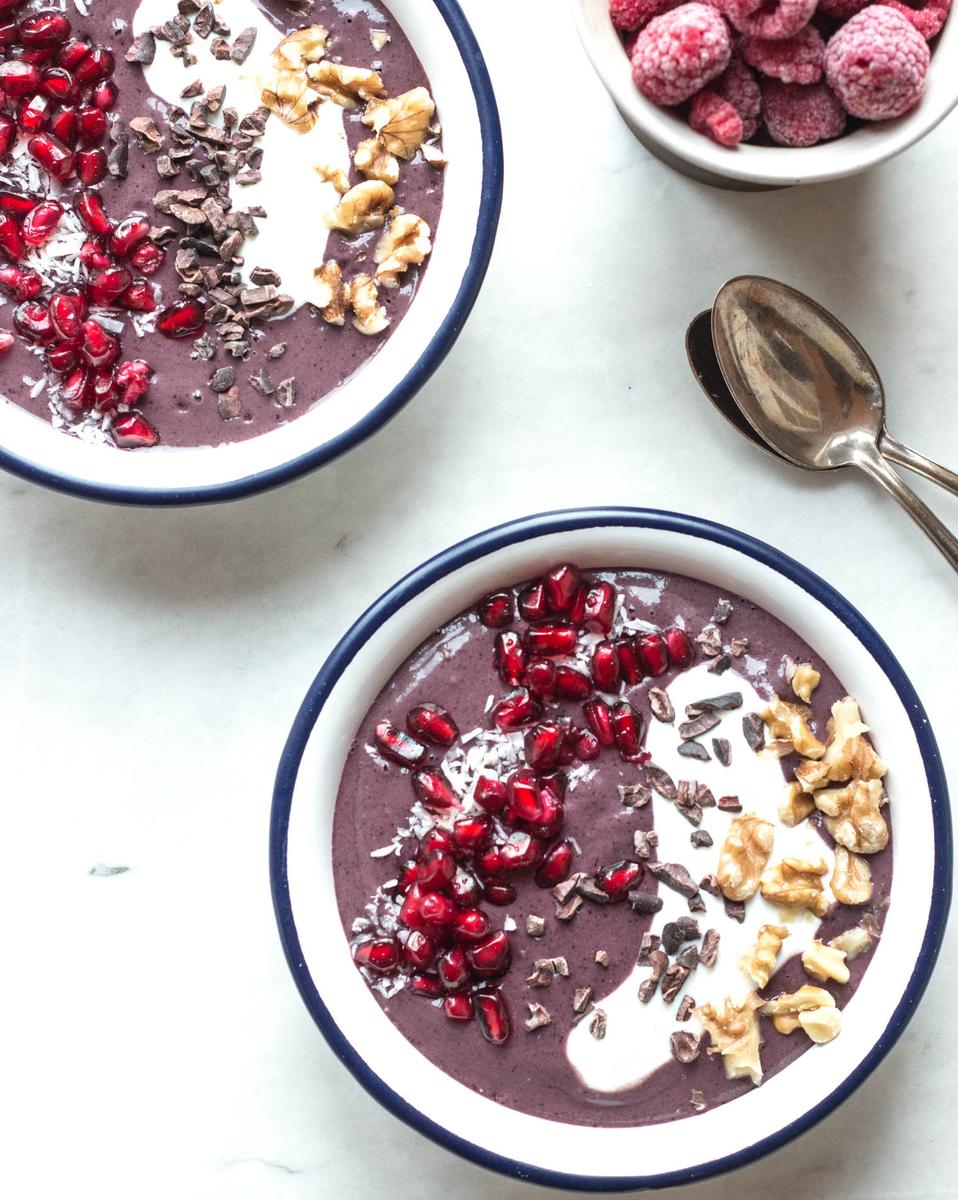 Rezeptbild: Beerige Smoothie Bowl