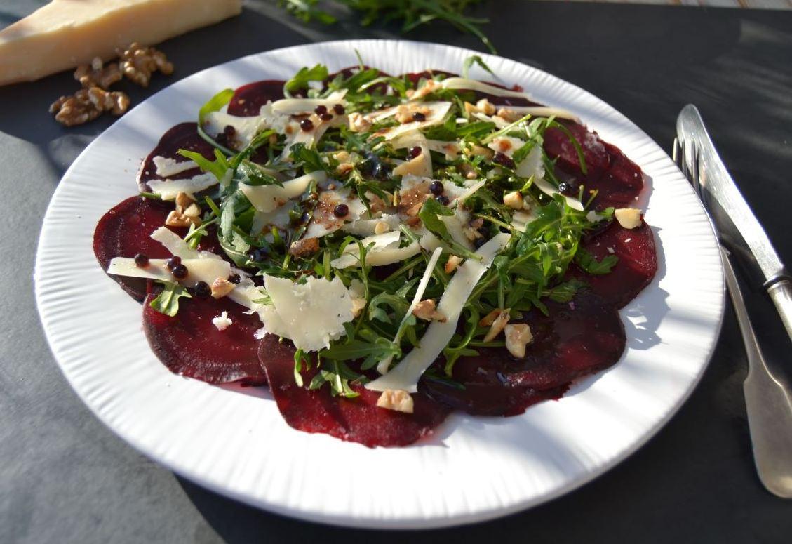 Rezeptbild: Rote Bete Carpaccio 
