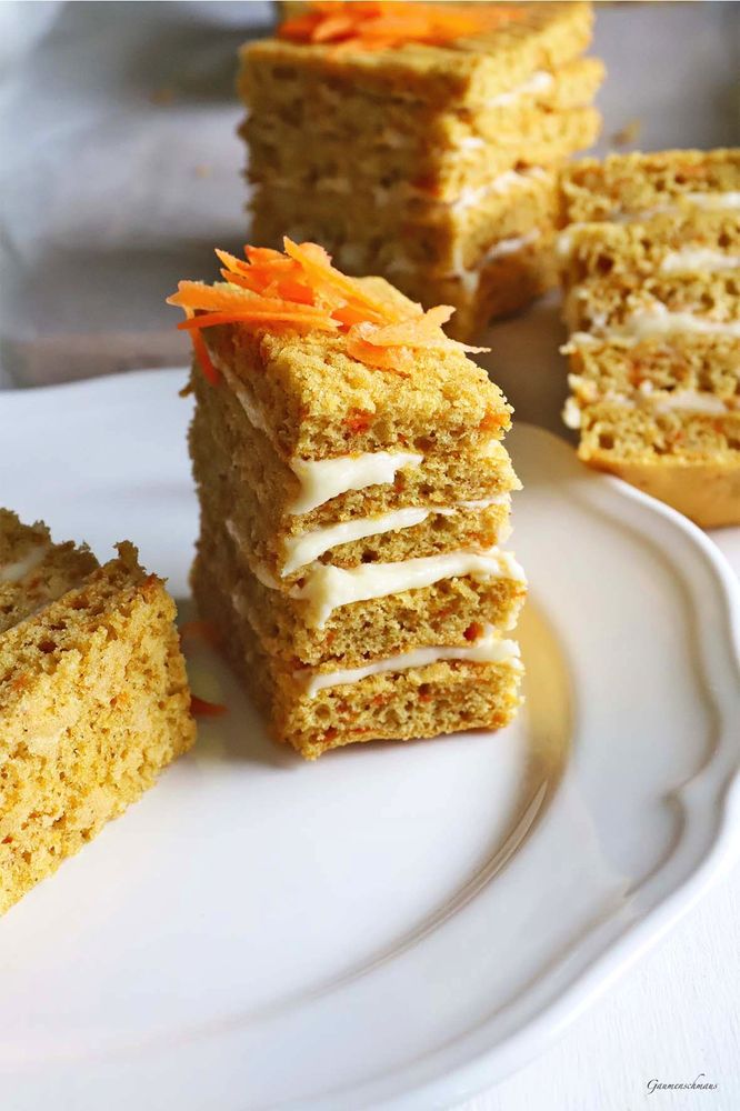 Rezeptbild: Karottenschnitten