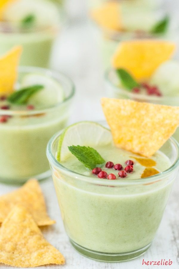 Rezeptbild: Avocadosuppe - besonders kalt ein Genuss