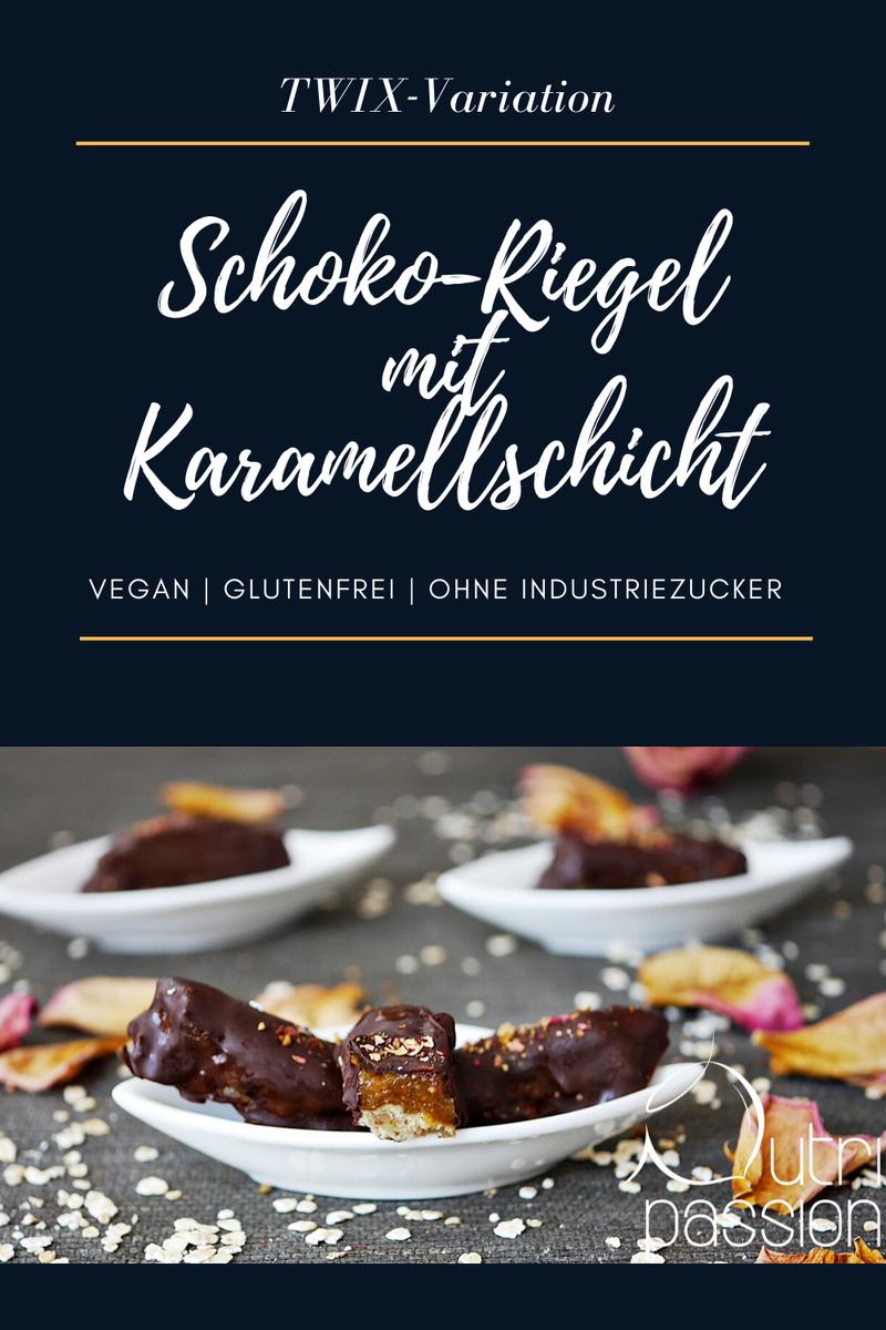 Rezeptbild: Twix Variation - Schokoriegel mit Karamellschicht