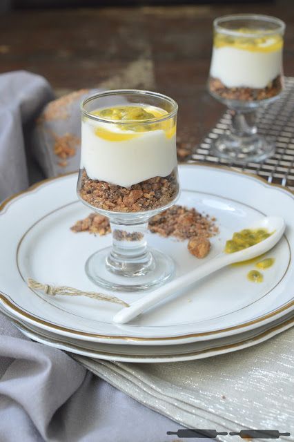 Rezeptbild: No Bake Maracuja Dessert