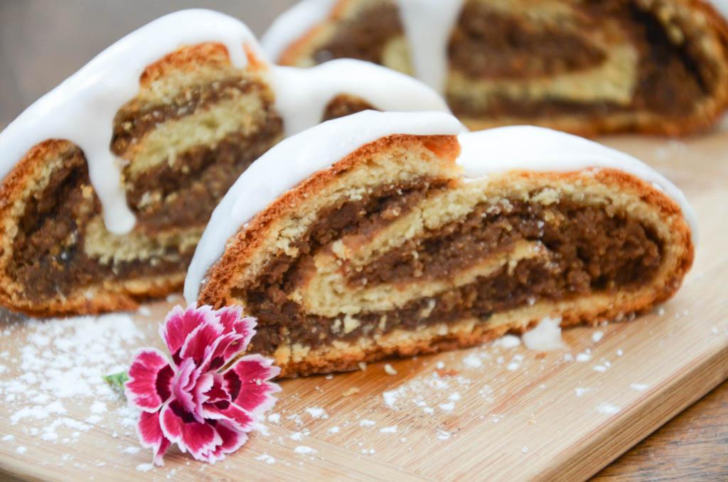 Rezeptbild: NUSSSTRUDEL AUS TOPFENTEIG