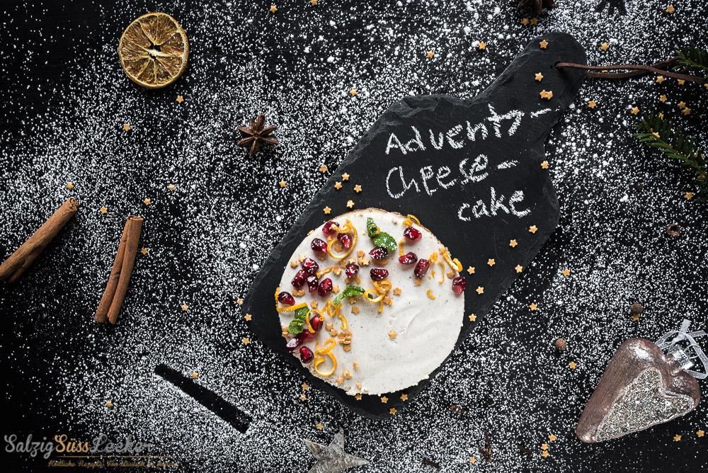 Rezeptbild: Advents-Chai-Teas-Cheesecake - ein cremiger Genuss