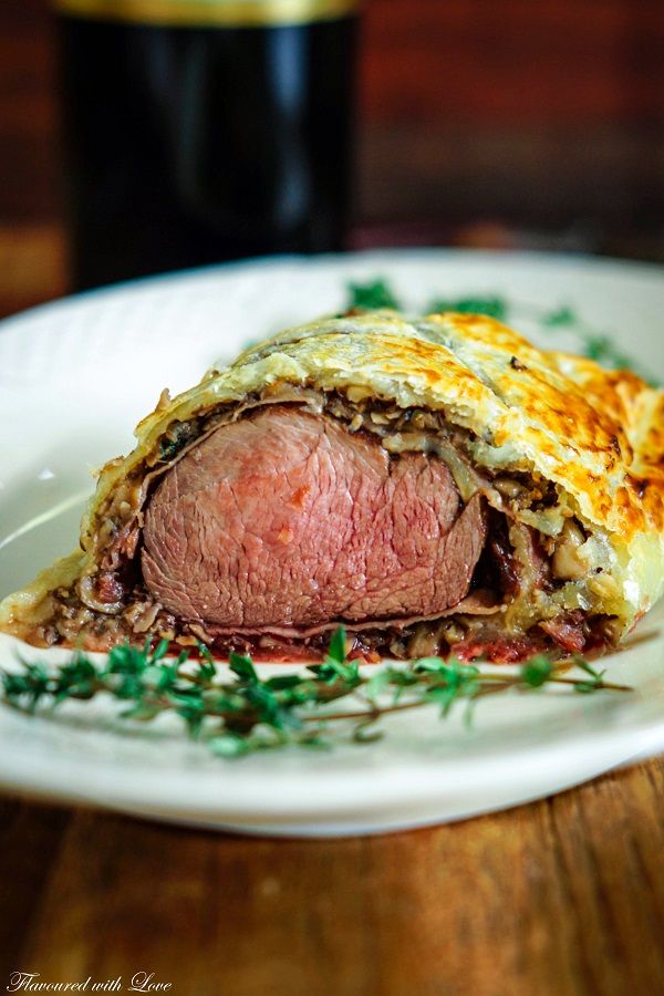 Rezeptbild: Filet Wellington vom Wildschwein