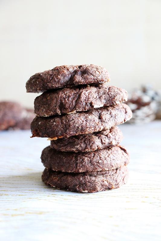 Rezeptbild: Lebkuchen - Schokoladen - Cookies