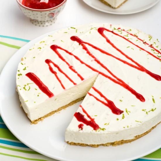 Rezeptbild: Limetten Cheesecake ohne Backen