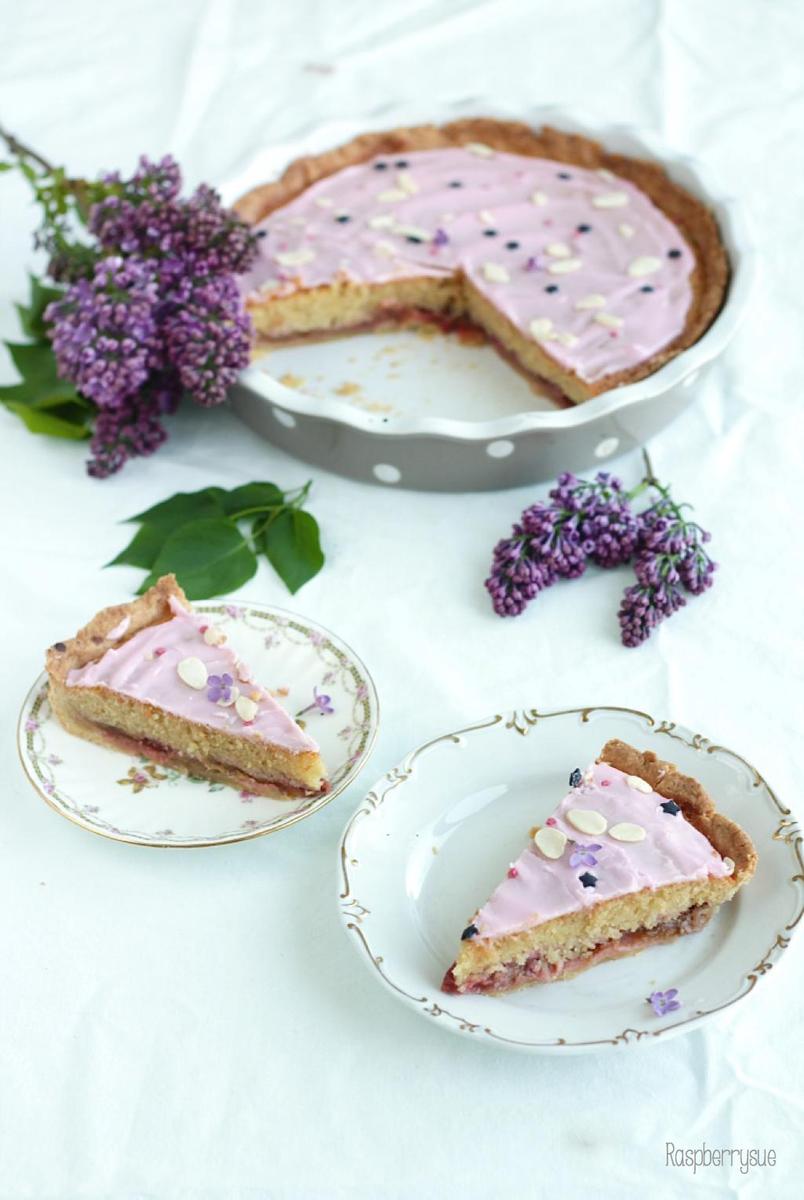 Rezeptbild: Rhabarber Bakewell Tart