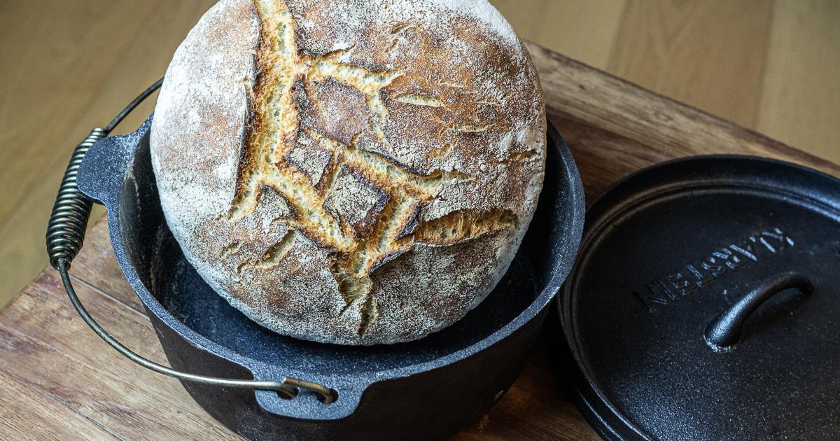 Rezeptbild: Brote für Brotbackstarter Nr. 5: Dinkel-Hartweizen-Brot