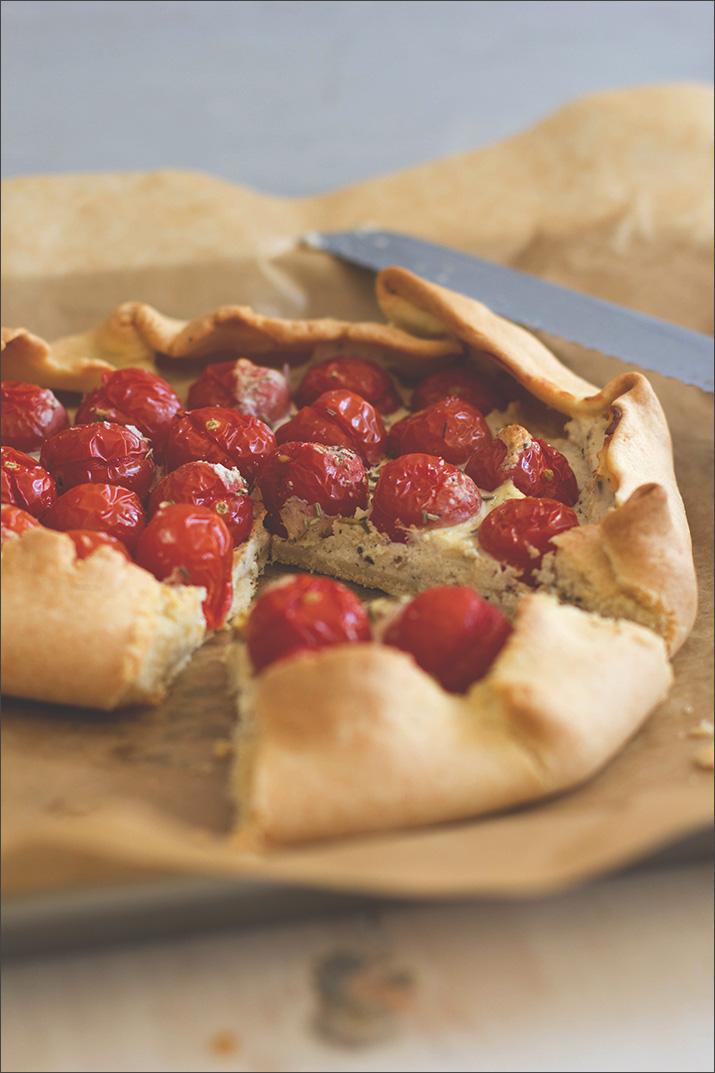 Rezeptbild: Tomatengalette