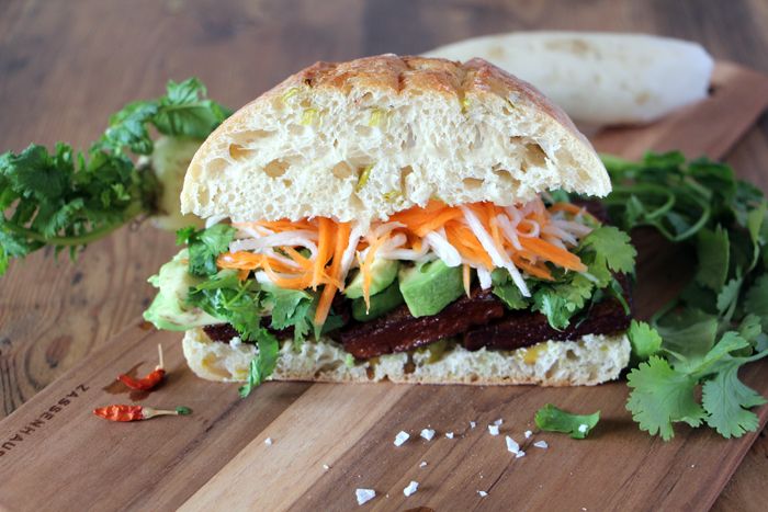 Rezeptbild: Banh Mi - vietnamesisches Sandwich
