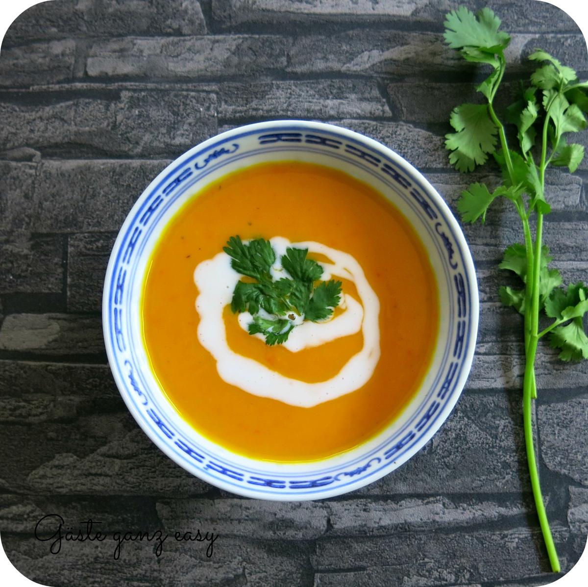 Rezeptbild: Asiatische Kürbissuppe