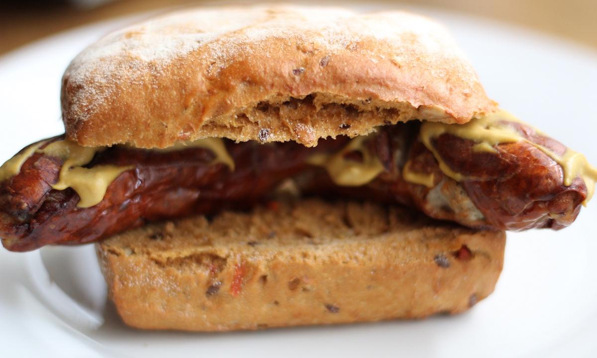 Rezeptbild: Bratwurst aus dem Backofen