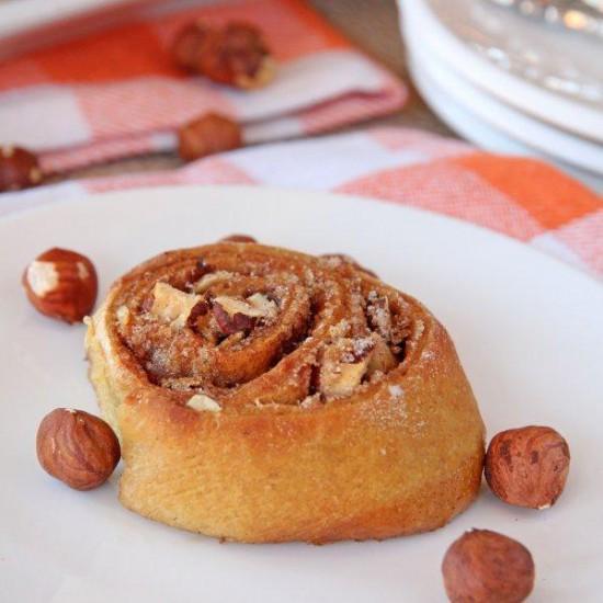Rezeptbild: Kuerbiss Zimt Schnecken