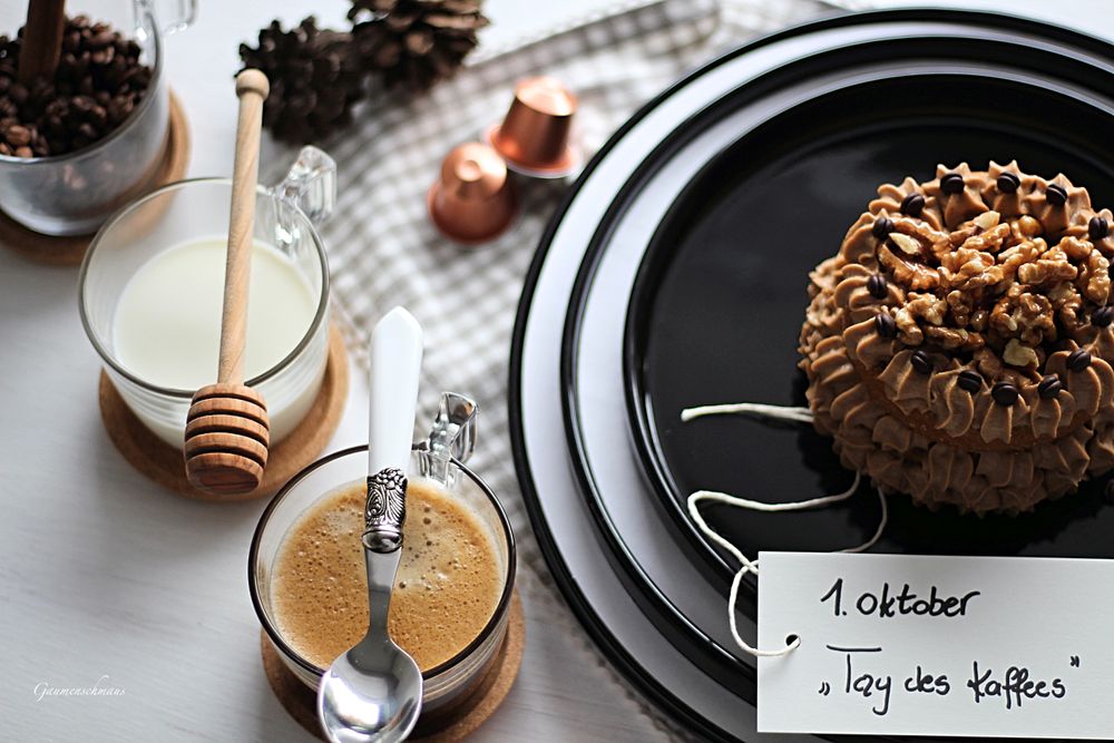 Rezeptbild: Espresso-Schokocreme-Törtchen