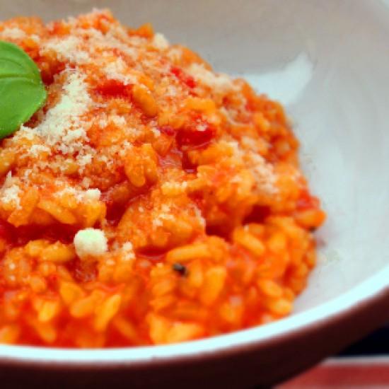 Rezeptbild: Tomatenrisotto