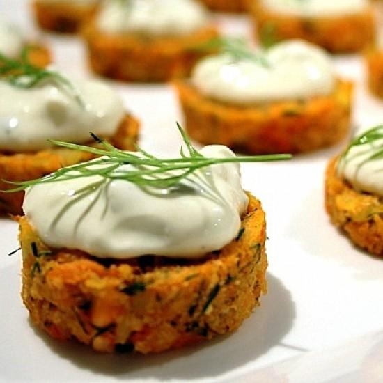 Rezeptbild: Lachs-Dill-Küchlein