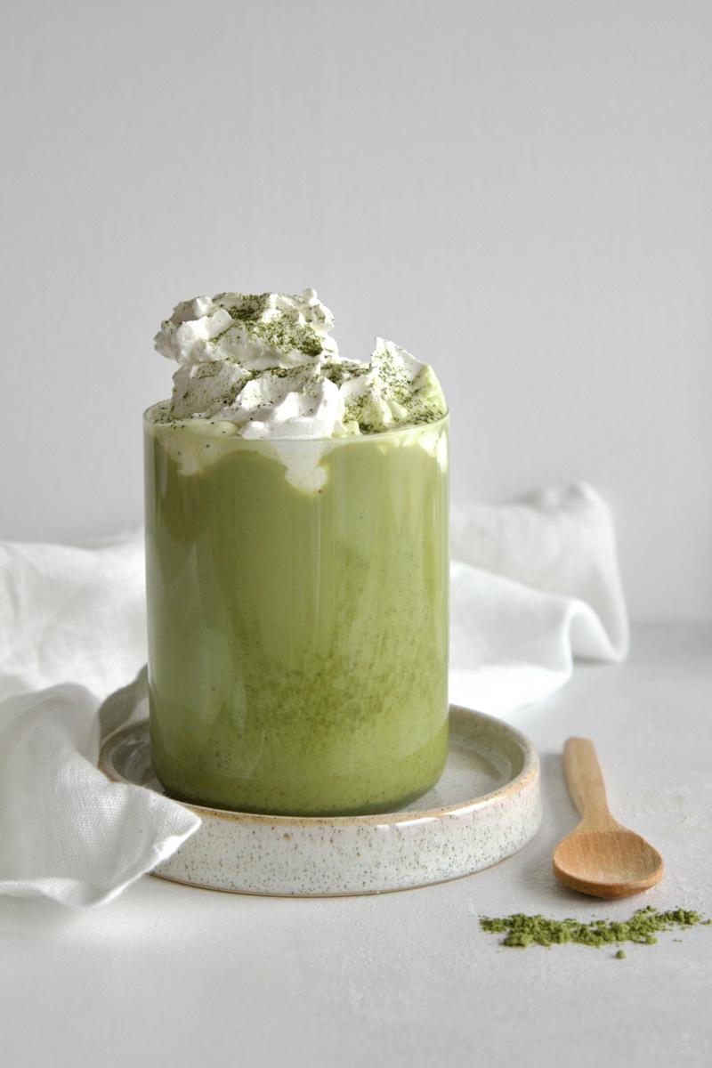 Rezeptbild: Pistazien Matcha Latte