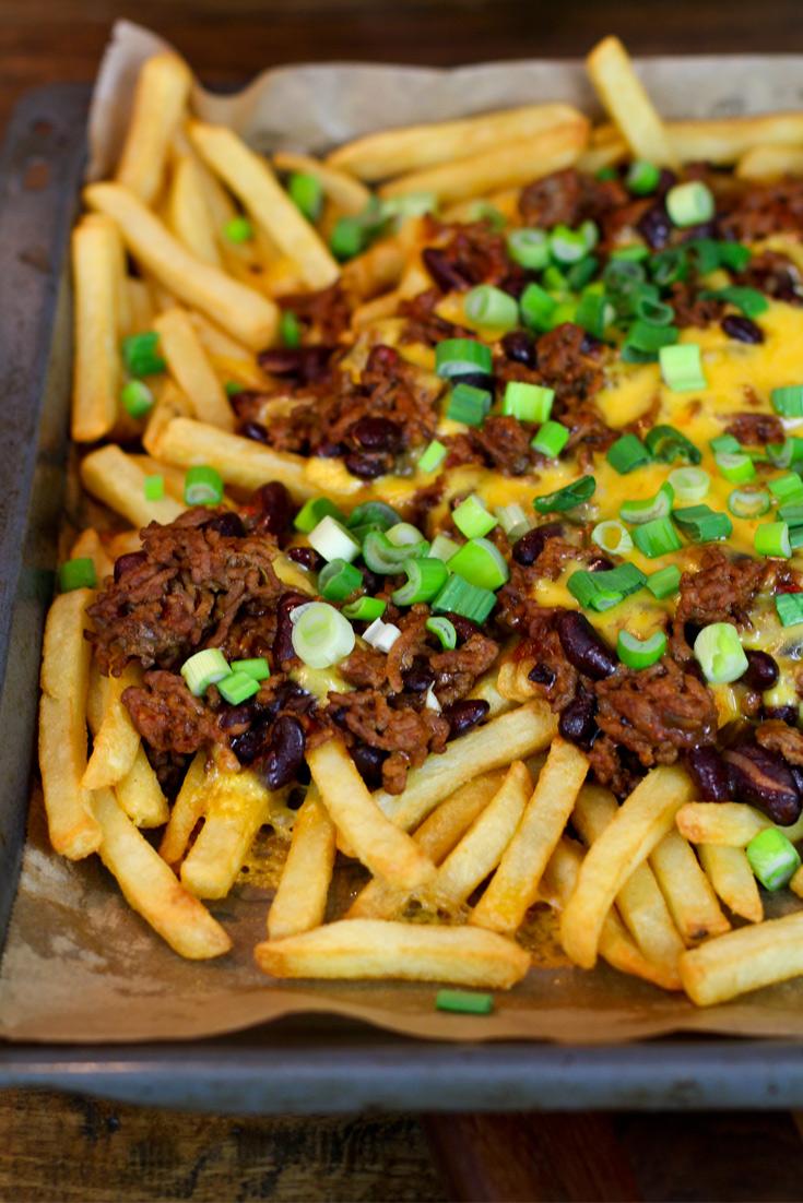 Rezeptbild: American Chili Cheese Fries