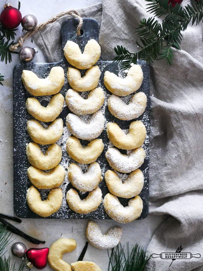 Rezeptbild: Glutenfreie Vanillekipferl