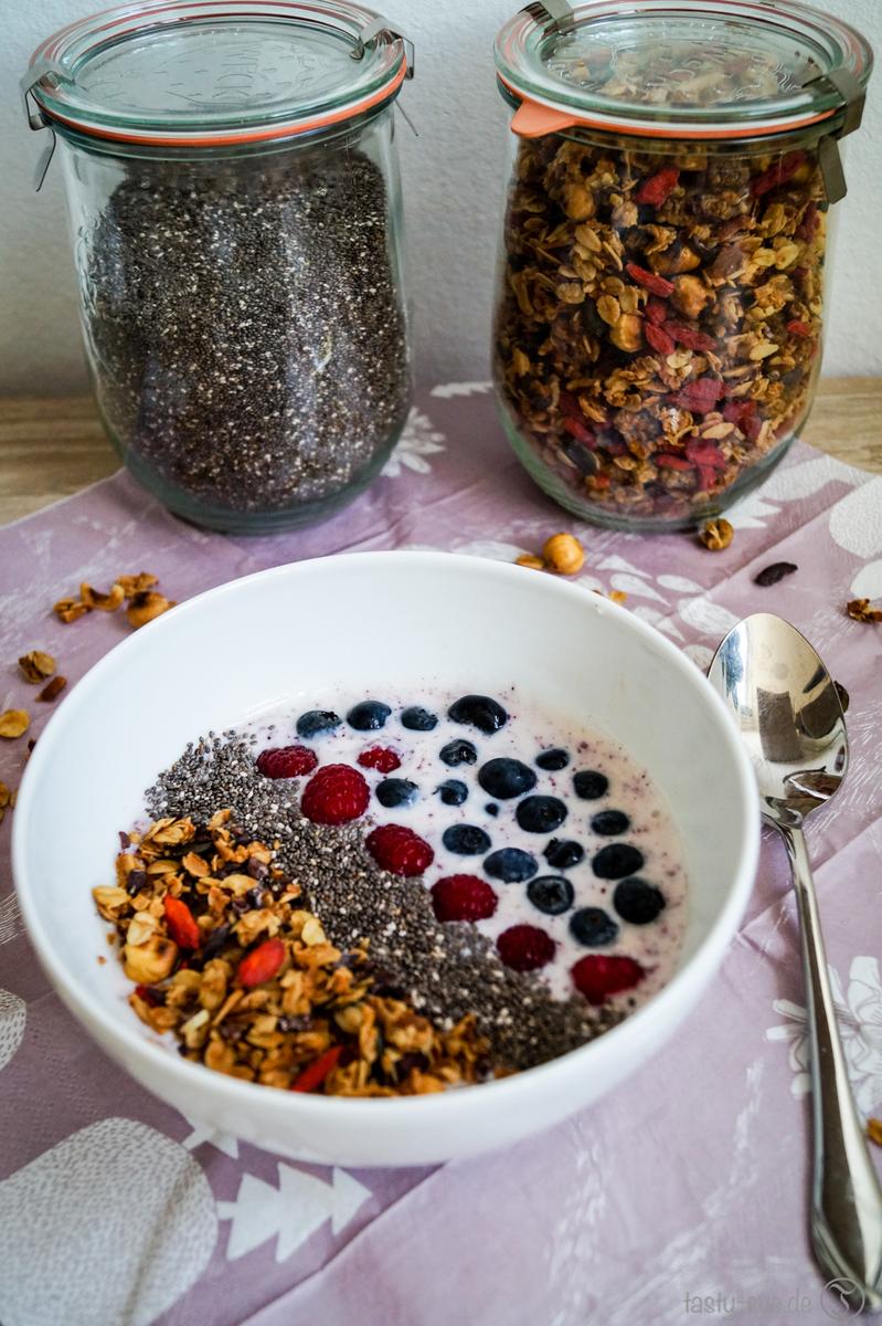 Rezeptbild:  Superfood Frühstück – vegan, gesund und lecker