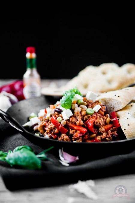Rezeptbild: Kirchererbsen Chili con Carne