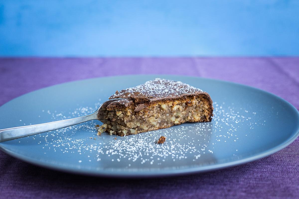 Rezeptbild: glutenfreier Schoko-Mandel-Kuchen
