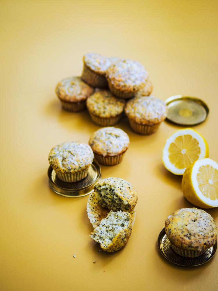 Rezeptbild: Zitronen-Mohn-Muffins nach Bake to the Roots