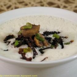 Rezeptbild: Käsesuppe mit Champignons