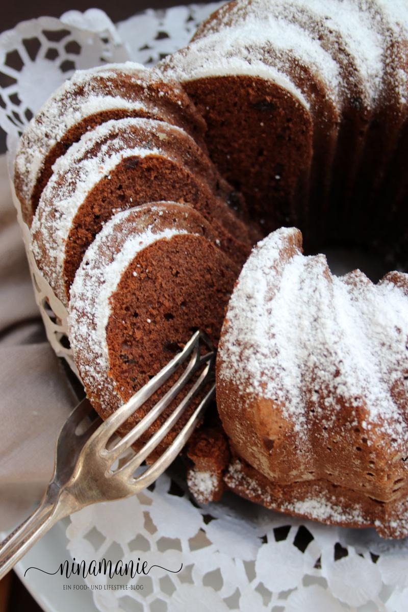 Rezeptbild: Schoko-Gugelhupf mit Lebkuchengewürz