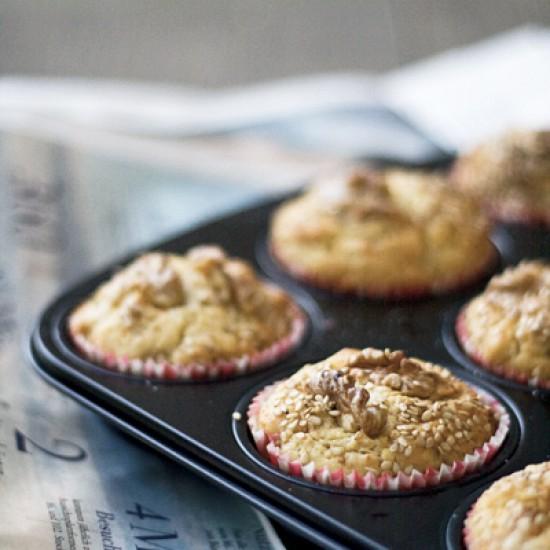 Rezeptbild: Kernige Muffins mit Agavendicksaft