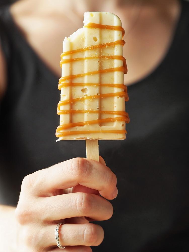 Rezeptbild: Karamell-Popsicles