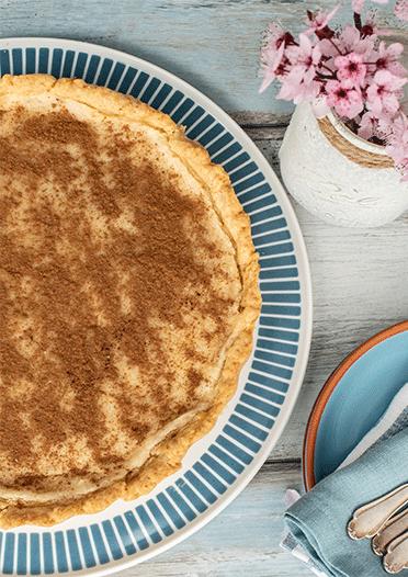 Rezeptbild: Südafrikanische Melktert (Milchtarte)