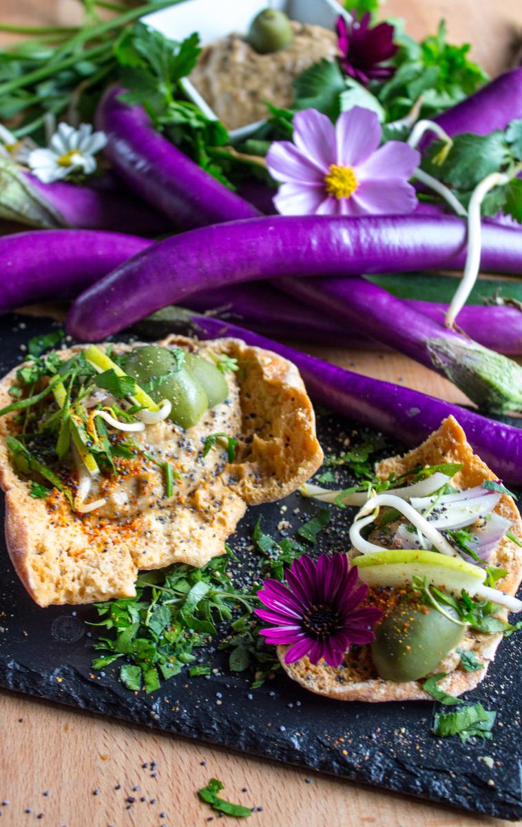 Rezeptbild: Baba Ghanoush a la AmKa