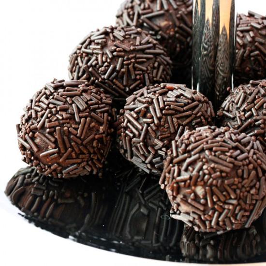 Rezeptbild: Schoko-Kugeln mit Pep